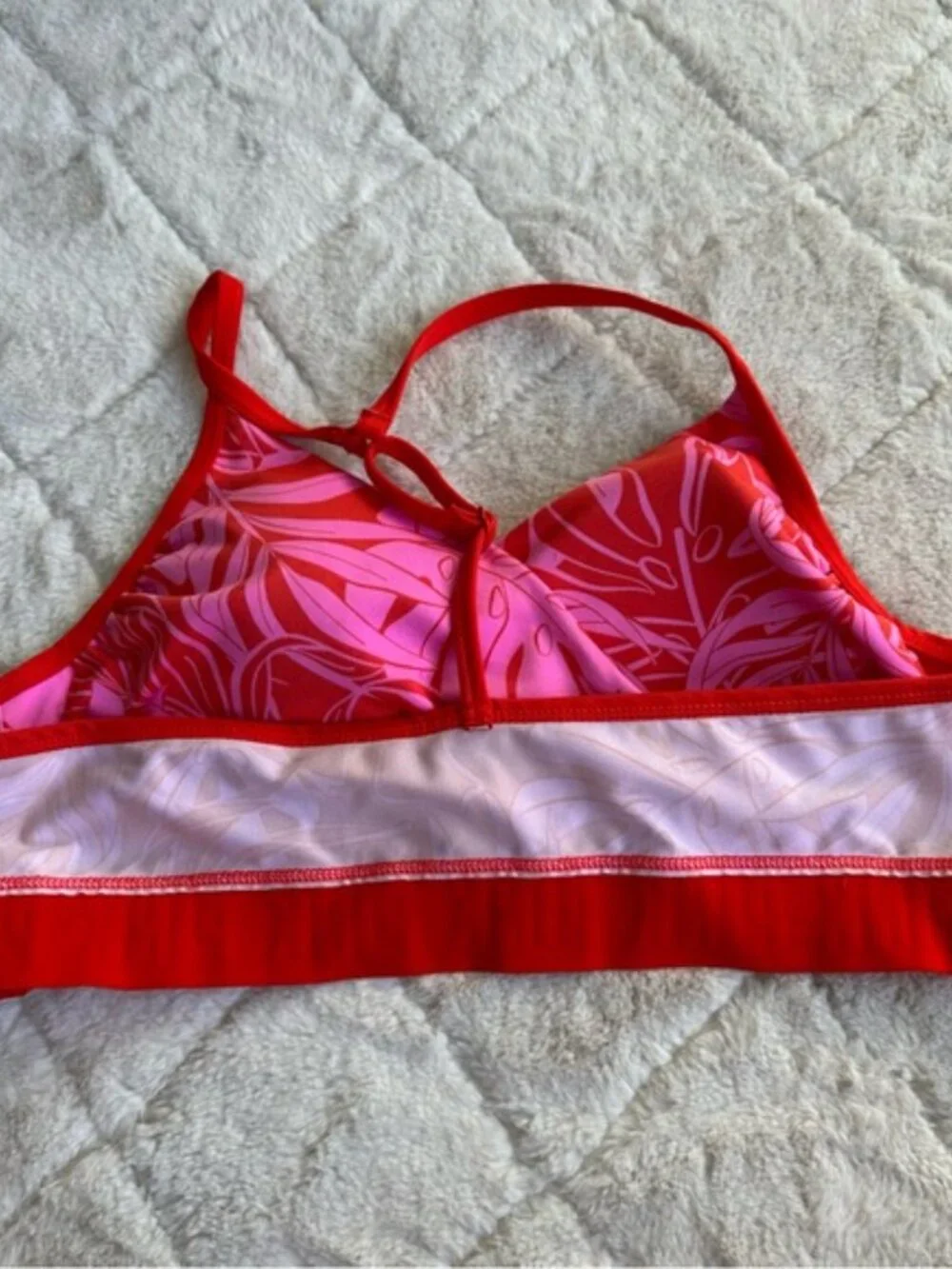 Victoria’s Secret Pink | Active Ultimate Lightly Lined Bikini Top | Size Large